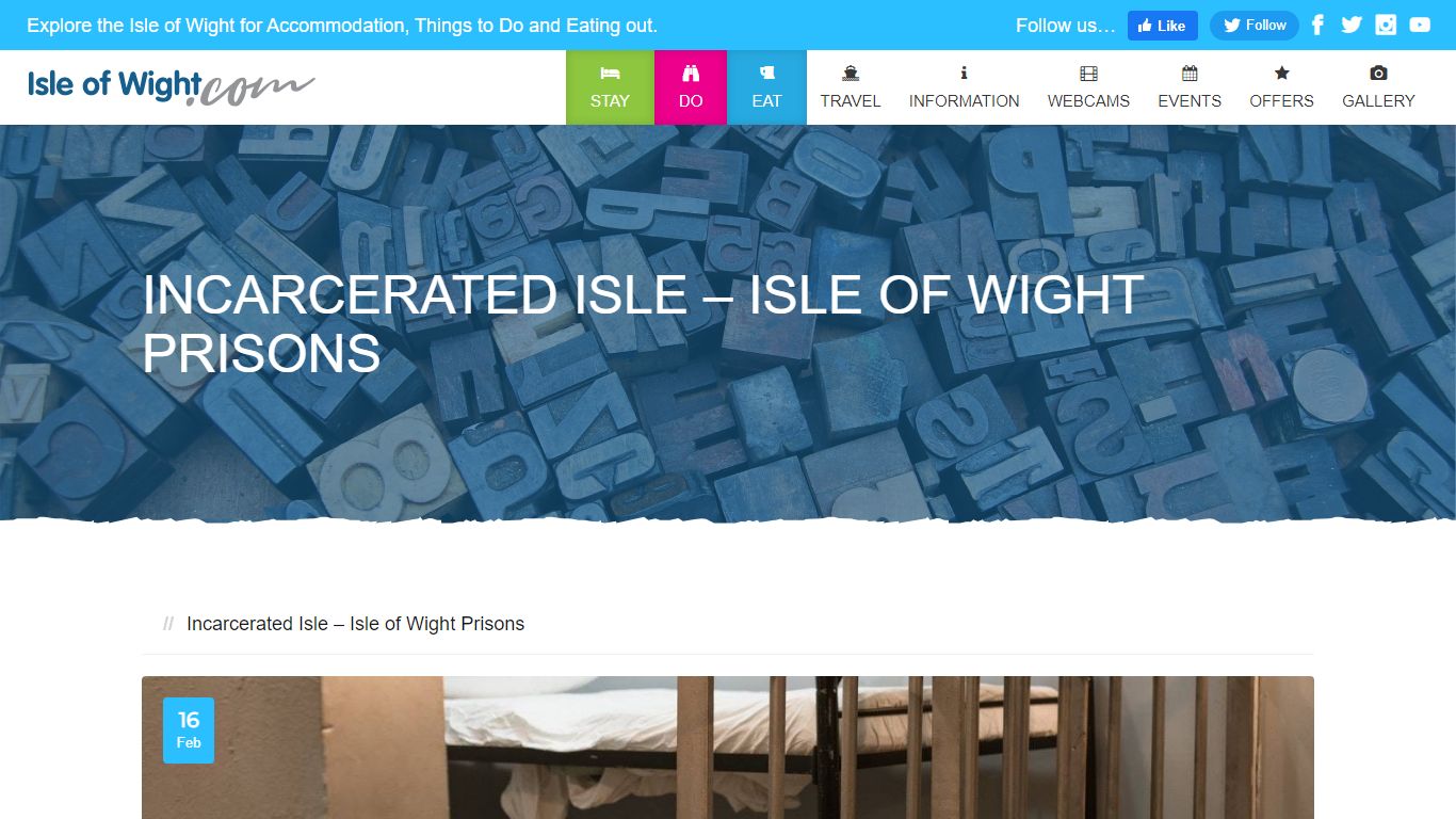 Incarcerated Isle - Isle of Wight Prisons